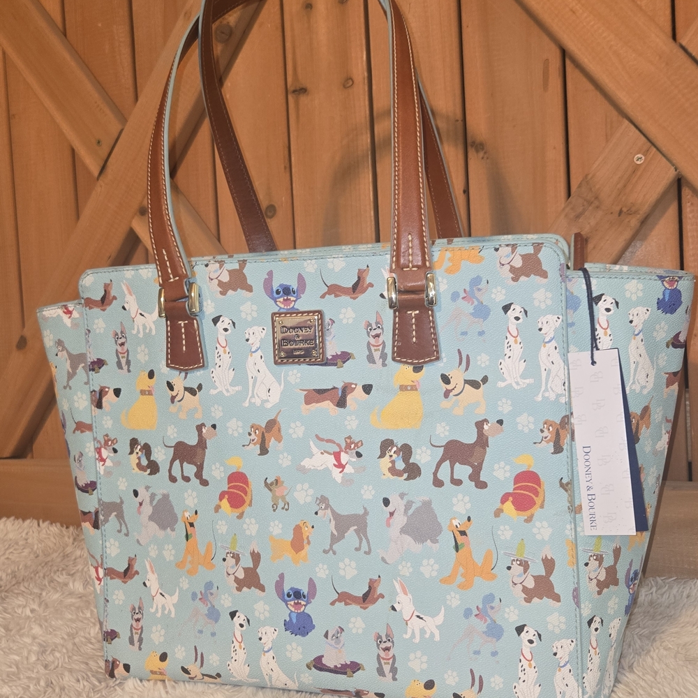 Dooney & Bourke Disney Dog Print Tote